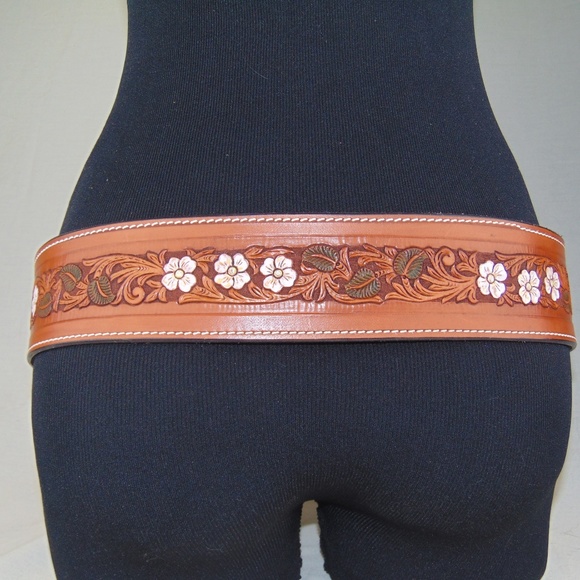 Leather Sash Belt